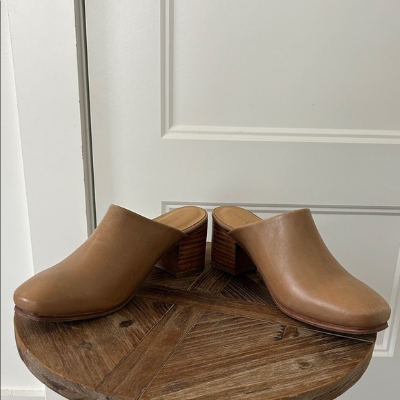 NWOT Nisolo All-Day Heeled Leather Mules - Picture 8 of 8